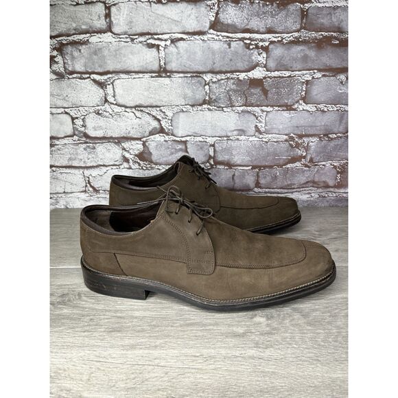 Cole Haan Brown Nubuck Leather Split Oxfords Waterproof Shoes Men 10.5M US/43EU main image 9